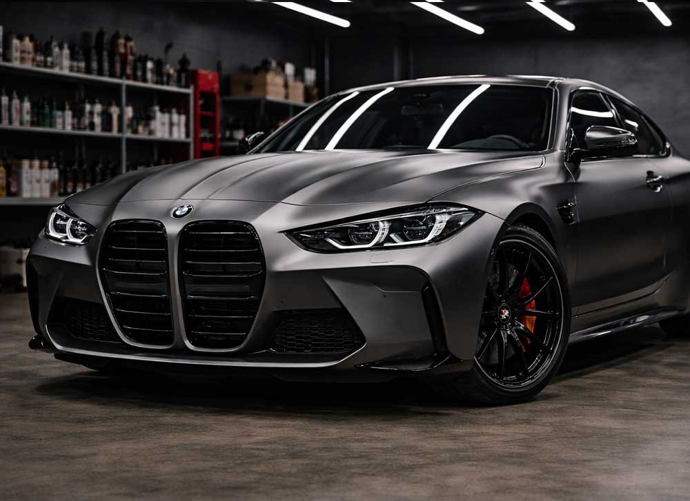 Matte PPF applied to luxury vehicle at Wrapsters