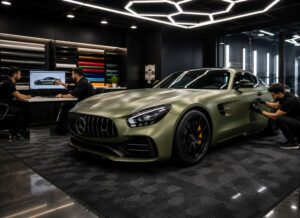 Comparison chart of minor vs major car service intervals and costs in Dubai