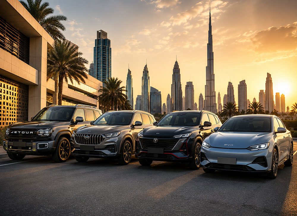 Chinese car customization and protection in Dubai